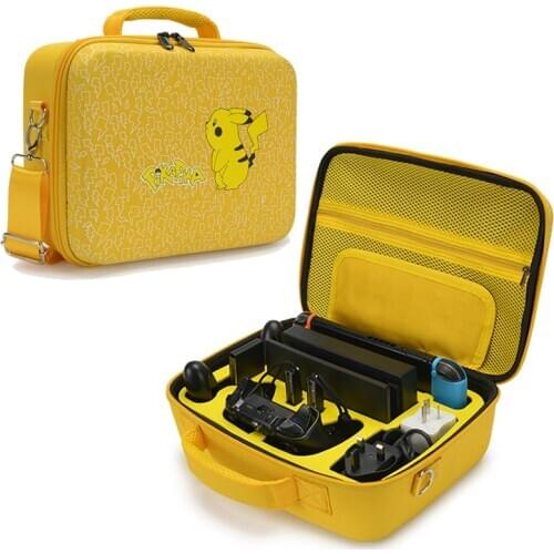 Waterproof Hard Carrying Storage Bag Case For Ninteno Switch NS Console Big Capacity Zipper Travel Bag Protective Cover Shell