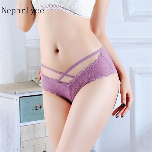 Womens briefs Comfortable All cotton seamless abdomen underwear Women Sexy Ultra-thin Panties