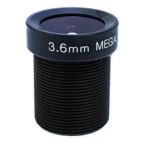 1/2.5" F2.0 M12 Mount 3.6mm CCTV IP Camera Board Lens