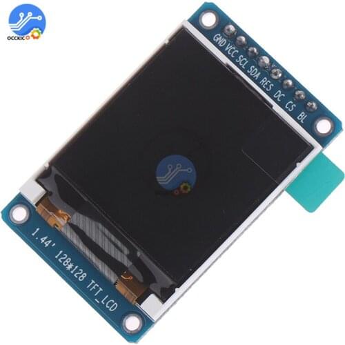 1.44 Inch TFT LCD 65K Color 128x128 Display Screen SPI Serial Port Module ST7735 for 51 ARM For Arduino