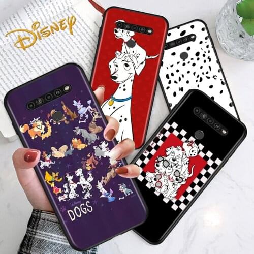101 Dalmatians Dog for LG G8 G8S G8X V30 V35 V40 V50 V60 ThinQ Q60 K40 K50 K30 K41 K51 K61 K71 K22 Black Phone Case