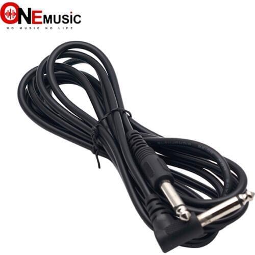 2pcs/lot 3M Guitar Amp Cable 6.35mm 1/4" Jack Lead