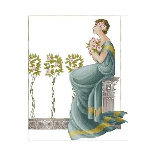 25- MD-01 ship Counted Cross Stitch 11CT 14CT 18CT DIY Cross Stitch Kits Embroidery Needlework Sets