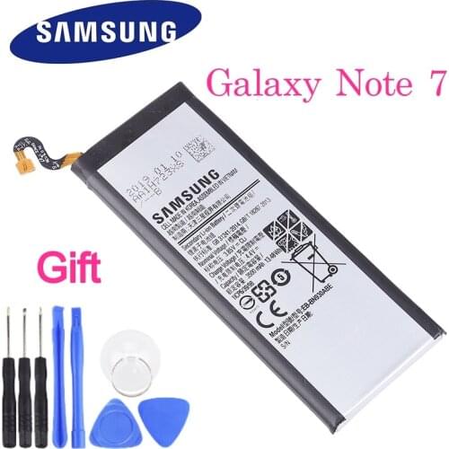 EB-BN930ABE 3500mAh Samsung Original Replacement Battery For Samsung Galaxy Note 7 Phone EBBN930ABE Rechargeable Batteries