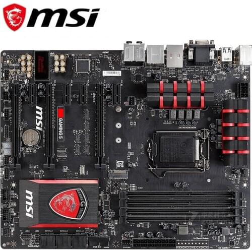 For MSI Z97 GAMING 5 Motherboard LGA 1150 DDR3 For Intel Z97 Z97M Desktop Mainboard SATA III USB3.0 PCI-E X16 3.0 Used