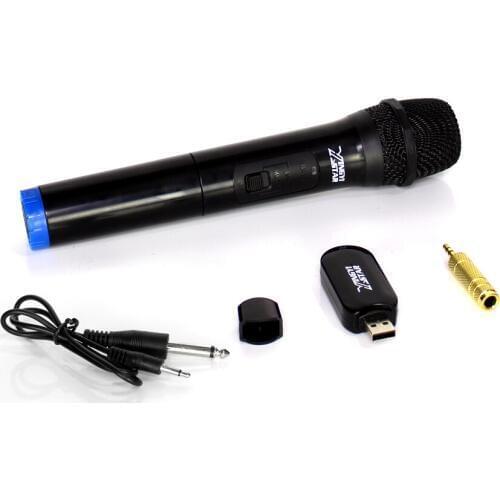 Professional Karaoke Wireless Microphone 3.5mm 6.35mm Jack 2 in 1 Mini USB Receiver For Speech Speaker Megaphone Church Lectures