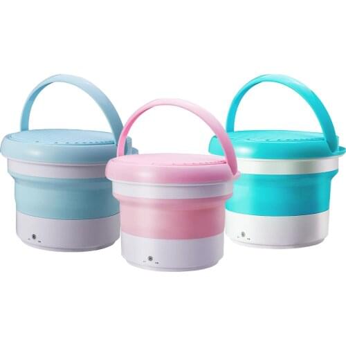 Mini Washing Machine Small Washing Machine Folding Portable Washer Electric Mini Household Washing Machine