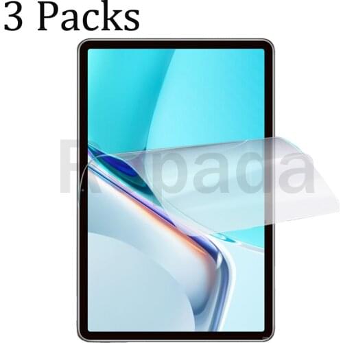 3 Packs soft PET screen protector for Huawei Matepad 11 protective tablet film