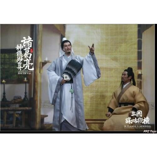 New 1/6 Inflames Toys Newsoul Three Kingdoms Zhu GeLiang Kong Ming Youth Ver IFT-040