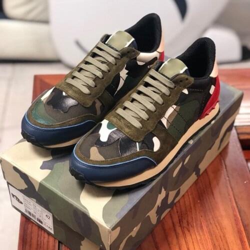 2020 The New Luxury Brand Fashionable Casual Sneakers Leather Athletic Shoes For Men And Casual Shoes For Women Running Shoes