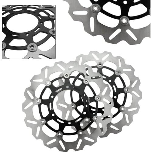 Front Brake Disc Disk Rotors Kit For Suzuki GSXR GSX-R600/750 2008-2012 & GSXR1000 2009-2011 Pair Motorcycle Spare Parts