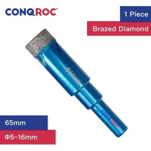 Dry Vacuum Brazed Diamond Drilling Core Drill Bit Ceramic Tile Hole Saw Granite Glass Marble Drill Bit