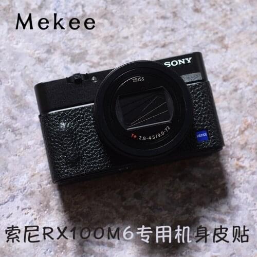 ME Camera Protective Cover Case Skin stickers texture non-slip Genuine leathe For Sony zv1 RX100 III IV V M3 M4 M5 M6 M7 M7