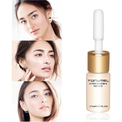2.7ml Makeup Liquid Shrink Pore Whitening Essence Face Moisturizing deep Face Cream Essence Care Dry Serum Anti-Aging Skin M6I4