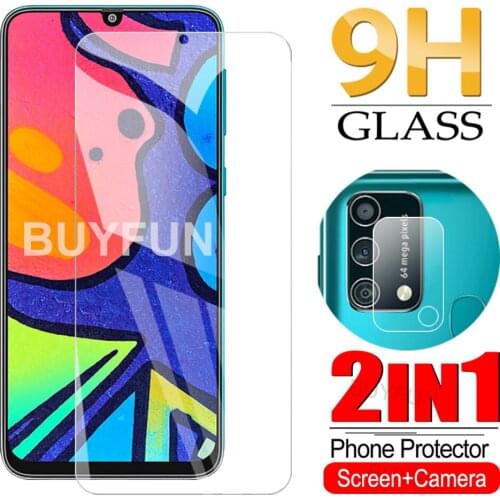 2 IN 1 Screen Protector+Camera Glass For Samsung Galaxy F41 Safety Glasses Cover Film For Samsung A42 5G Screen Protector Glas