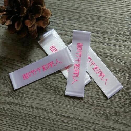 ZeQi Garment tags woven labels customize main label washable jacket label 1000pcs/lot