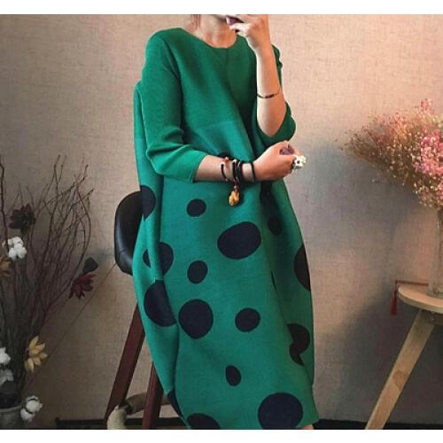 Летние платья в горошек BLUE FOLD China At AliExpress