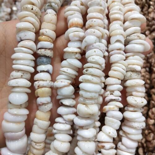 Natural shell Beaded irrgular shape craft shell beads For jewelry making DIY Bracelet necklace accessories fish tank landscape