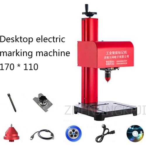 Electric Marking Machine Nameplate Aluminum Signage Stainless Steel Metal Small Printing Lettering Pneumatic Marking Equipment