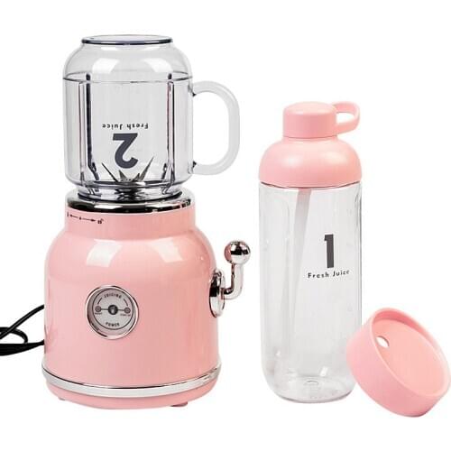 Fruit Juicer Electric Handheld Smoothie Maker Portable Blender Stirring Portable Multifunction Juicer With Knives Kitchen Tool