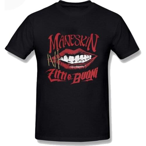 Mens Tshirts Summe Måneskin T-shirt Slim Fit Men T Shirt Men Casual Male Camisetas Hombre Manga Corta Maneskin Tops Tees 3xl