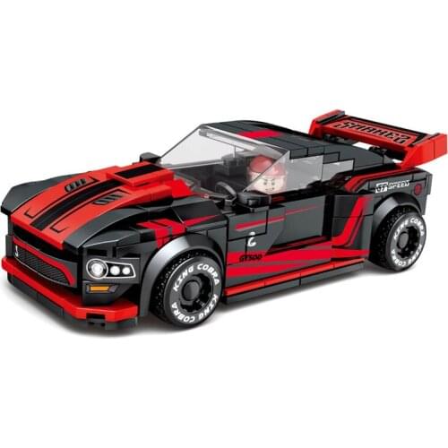 Creator Speed Champions Passion Racing Cobra Pull Back Car Building Blocks Set Racer Vehicle Bricks Classic Model Toys for Kids
