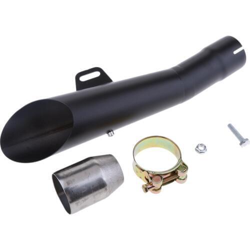 Motorcycle Exhaust Muffler & Installation Accessories for Yamaha YZF-R6 Black