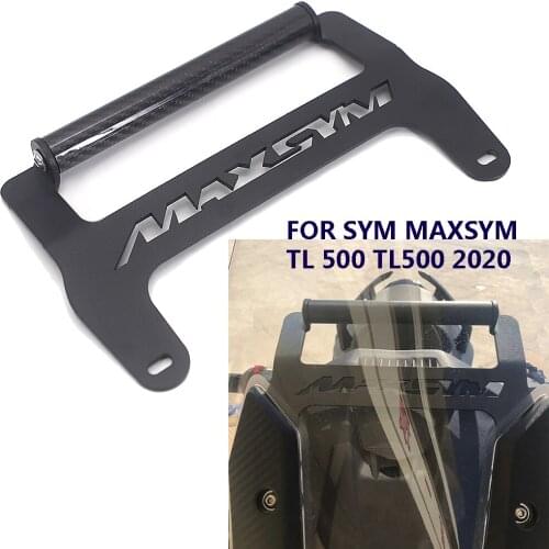 NEW 2020 Motorcycle For SYM MAXSYM TL 500 TL500 Front Phone Stand Holder Smartphone Phone GPS Navigaton Plate Bracket