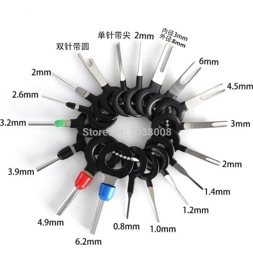 New!Car Plug Circuit Board Wire Harness Terminal Extraction Pick Connector Crimp Pin Back Needle Remove Tool