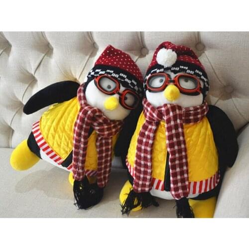New 45Cm Friends Joeys Friend HUGSY Plush Toys PENGUIN Rachel Stuffed Doll Toys for Children Kids Birthday Christmas Gift