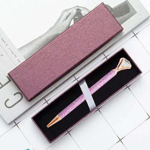 Luxury Suit Ballpoint Pen & Exquisite Gift Box Office Birthday Gifts Ballpoint Pens Engraved Name Private Laser Customized Logo