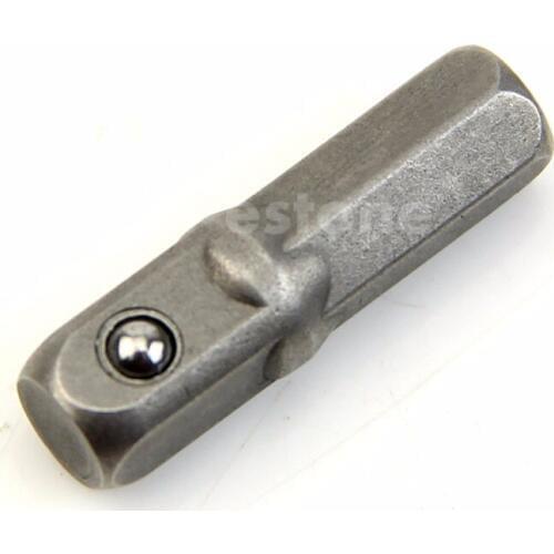 Hex Power Drill Bit Driver Socket Bar Wrench Adapter Extension 1/4" 25mm