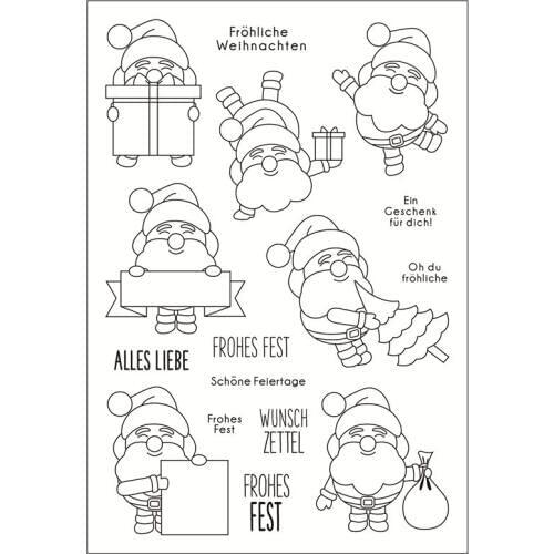 German animal alphabet ransparent Clear Stamps Silicone Seals for DIY scrapbooking photo album Card Making