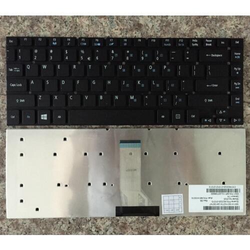 US New Keyboard for ACER for GATEWAY NV47 MS2317 ACER 3830T 4755G E14 E5-411 for aspire V3-471PG V3-471G laptop US keyboard