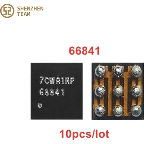 SZteam 10pcs 68841 CSD68841W 9pins Q3350 USB Charger Charging IC Chip For iphone 8 8plus X Repair Parts
