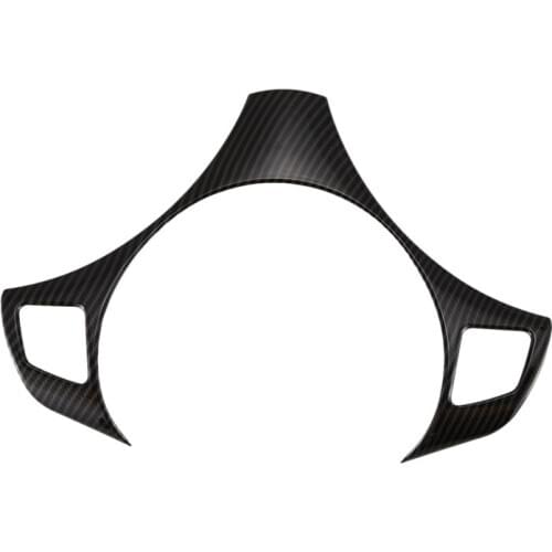 Car Steering Wheel Decoration Cover Trim Frame Sticker for Bmw E90 3 Series 2005-2012 Car Accessories