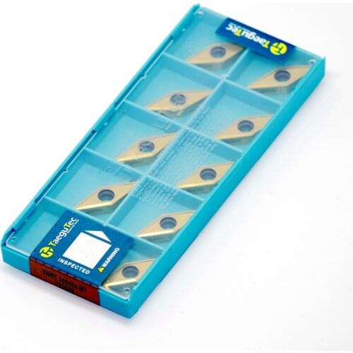 VBMT160404 FG TT5080 and VBMT160408 PC TT9080 10pcs/lot TaeguTec Negative 80 degree Rhombic Turning/Lathe Inserts