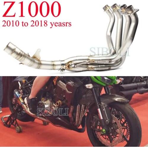 Z1000 Motorcycle Exhaust Muffler Pipe Full Systems Header Link Pipe For Kawasaki 2010 2011 2012 2013 2014 2015 2016 2017 2018