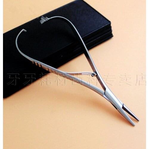 High Quality 1 pc Dental Needle Holder Pliers Dentist Surgical Device Instrument Equipment