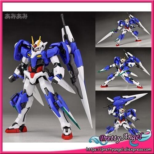 Japan Anime Original Bandai Tamashii Nations Robot Spirits No.038 Gundam 00V Action Figure - 00 Gundam Seven Sword