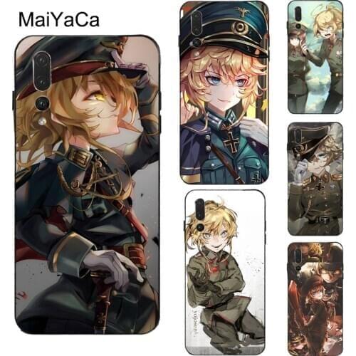 MaiYaCa Youjo Senki Case For Huawei Honor 7A Pro 7C 8A 8C 8S 8X 9X 9 10 Lite 20 Pro 10i Y6 Y7 Y9 2019 Nova 5T
