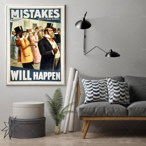 Funny Poster - Book Magazine Cover Poster - Mid Century print - Vintage wall art - Older tourist poster - reprint advertise pict