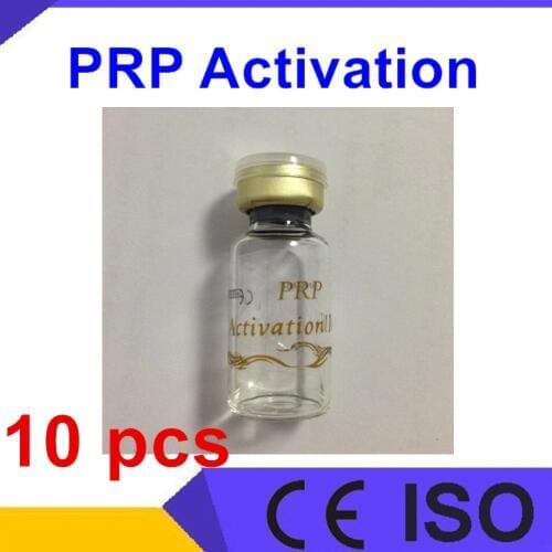 10 pcs 1ml bottle biotin PRP activator tube solution, prp activation Calcium chloride prp tube biotin