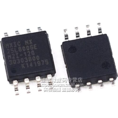 10pcs MX25L8006EM2I-12G SOP8 25L8006EM2I-12G SOP MX25L8006E MX25L8006 25L8006E SOP-8 MX25L8006EM2I-12 25L8006EM2I-12