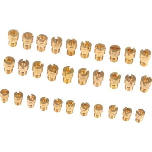 10X Carburetor Carb Main Round Fuel Jet Size 72 74 75 76 78 80 82 85 87 88