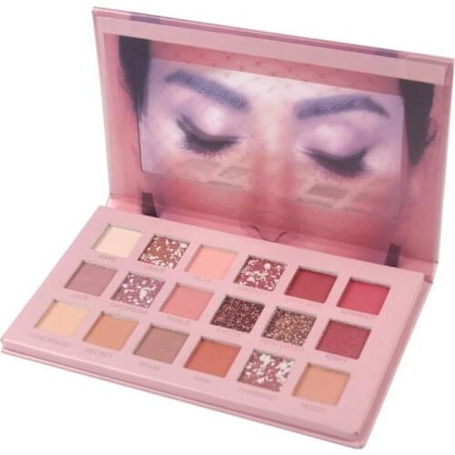 18 Color Shimmer Glitter Eye Shadow Powder Matt Eyeshadow Cosmetic Makeup brochas maquillaje profesional pinceaux maquillage