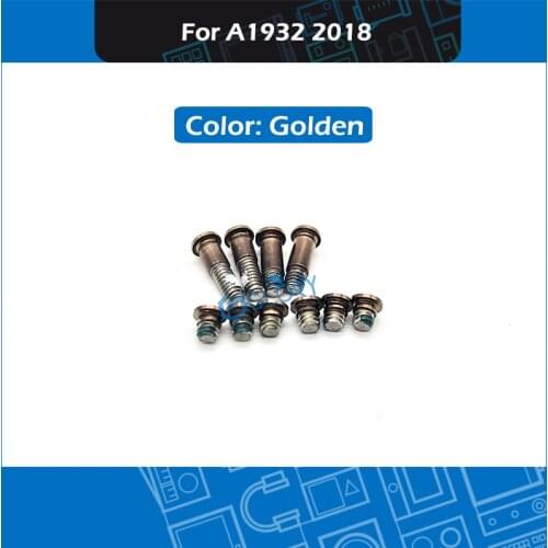 50set/Lot Golden A1932 Screw set for Macbook Air Retina 13" A1932 Lower Cover Bottom case Screws MRE82
