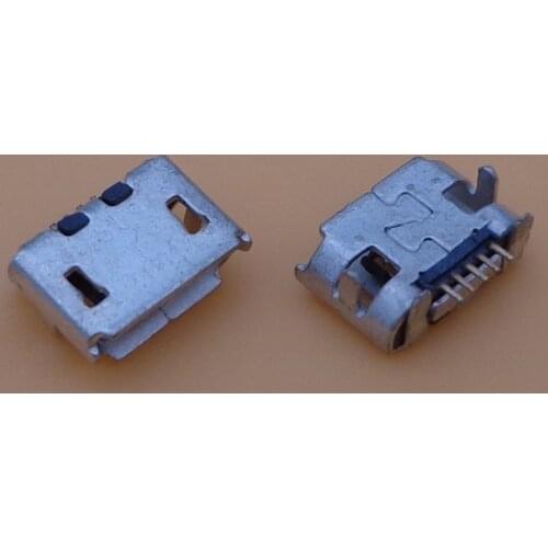 50pcs 5 Pin Micro Mini Usb Connector Jack Socket Charger Charging Port Dock Plug For Blackberry 8520 9700 9780 Replacement