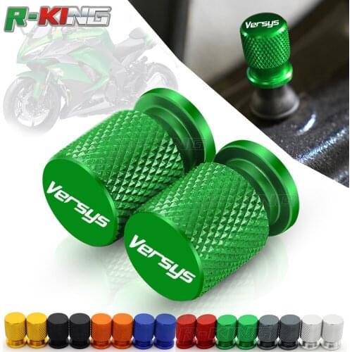 For KAWASAKI VERSYS 650 650CC VERSYS 300X 300 VERSYS 1000 Motorcycle Accessories Vehicle Wheel Tire CNC Valve Stem Caps Covers