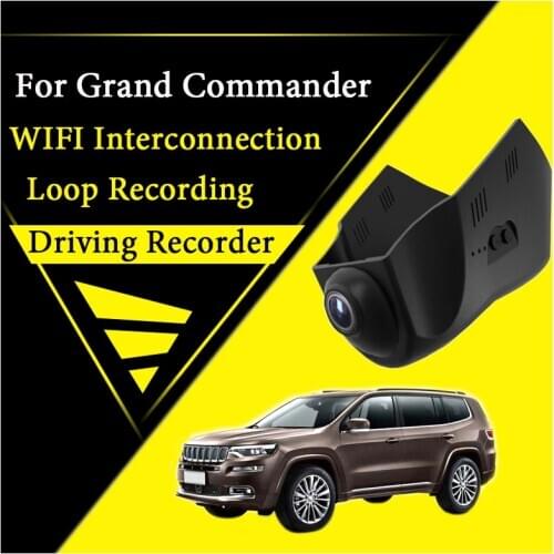 Car Road Record WiFi DVR Dash Camera For Jeep Grand Commander 2018~2020 Driving Video Recording